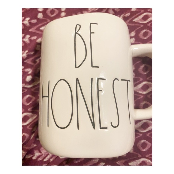 Rae Dunn be honest mug - Picture 1 of 4